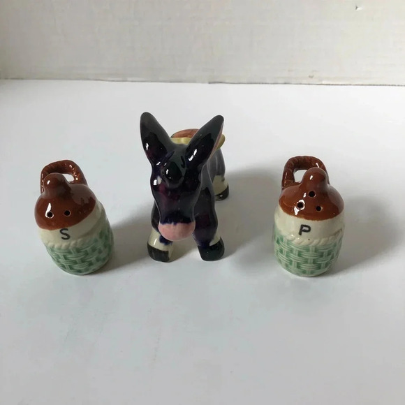 Vtg Donkey Salt and Pepper Shakers - Picture 6 of 11